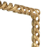 Mirror Casone antique gold finish