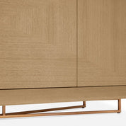 Dresser Sonesta natural oak veneer