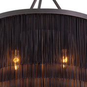 Chandelier Tissot S bronze highlight finish