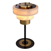 Table Lamp Zereno antique brass finish