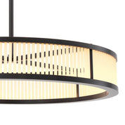 Chandelier Thibaud 70 cm bronze highlight finish