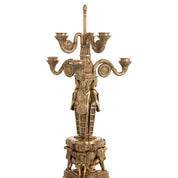 Candle Holder Decaix vintage brass finish