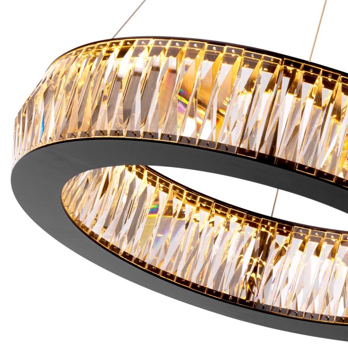 Chandelier Vancouver black finish S
