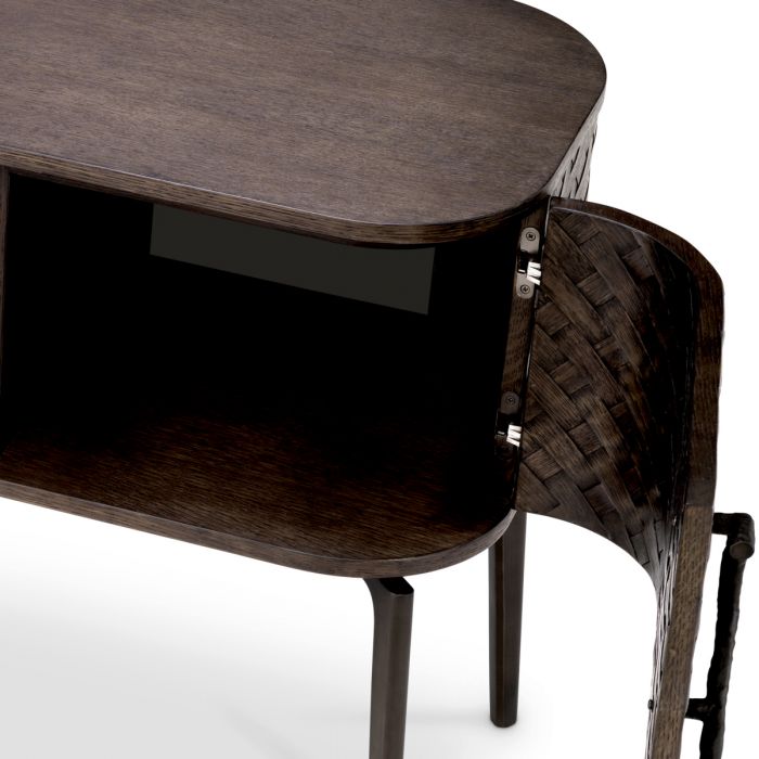 Dresser Nilsson oak veneer bronze finish