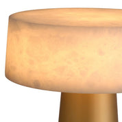 Table Lamp Cinco antique brass finish
