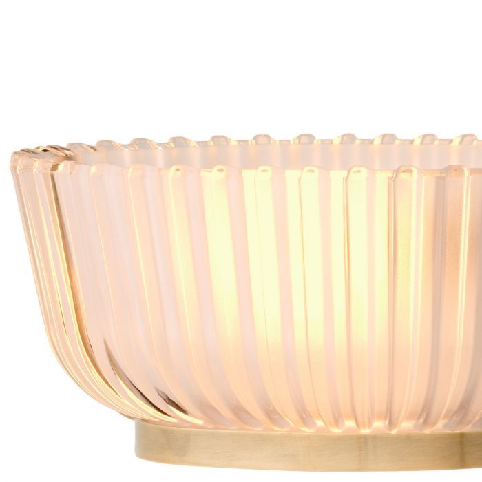 Chandelier Artos Double vintage brass finish