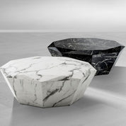 Coffee Table Diamond black faux marble
