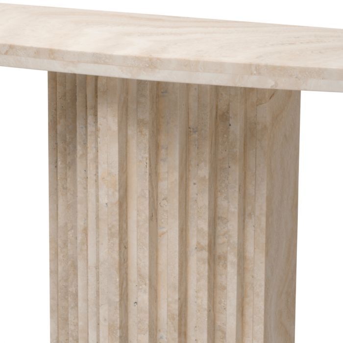 Mesa consola Atzaro travertino