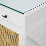 Dresser Bahamas piano white finish