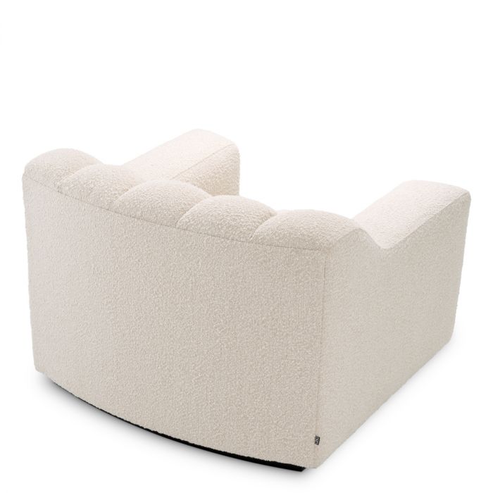 Chair Kelly bouclé cream