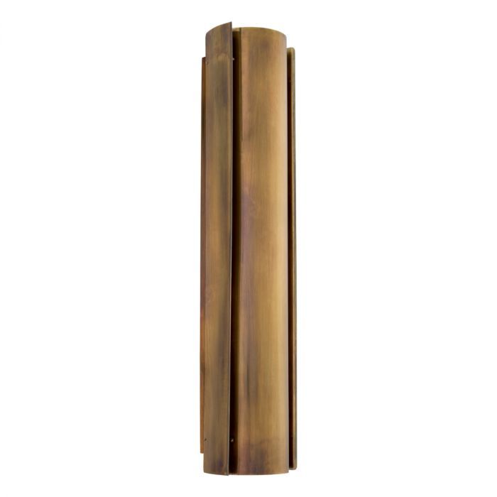 Wall Lamp Vergé L vintage brass finish