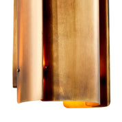 Wall Lamp Vergé S vintage brass finish