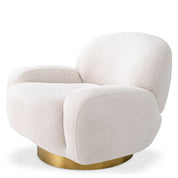 Swivel Chair Udine lyssa off-white