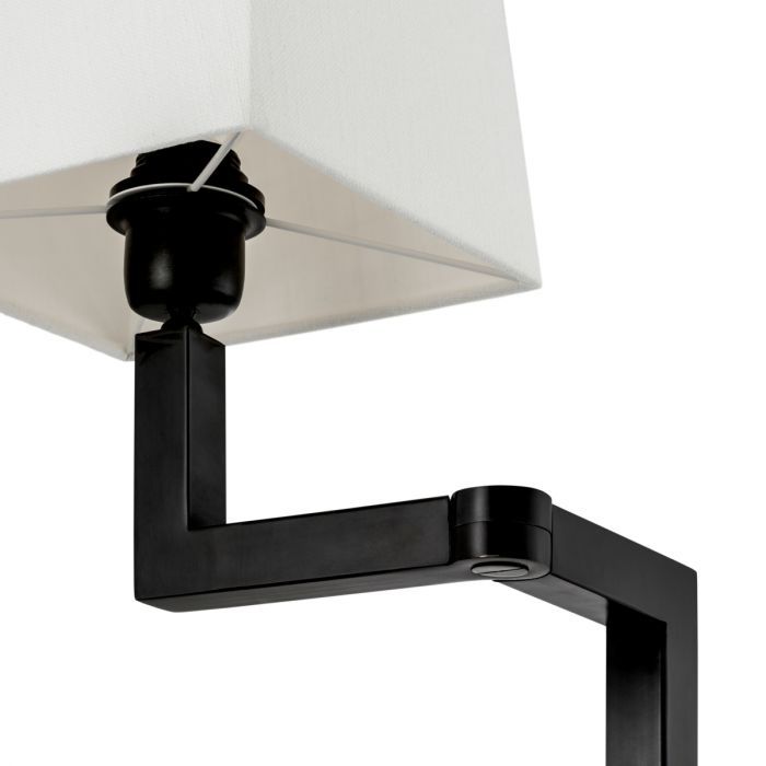 Table Lamp Cambell bronze finish incl shade