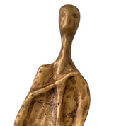 Object Dual vintage brass finish set of 2