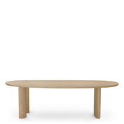 Dining Table Lindner natural oak veneer