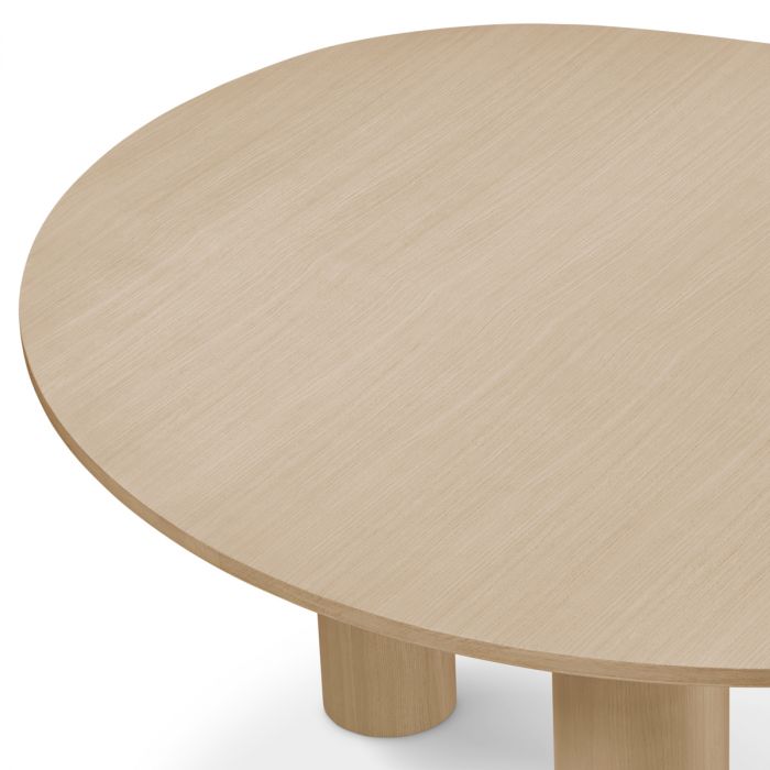 Dining Table Lombardo natural oak veneer