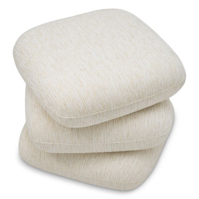 Stool Greenwich Pelton jacquard off-white