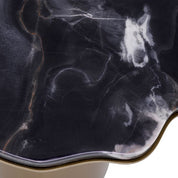 Side Table Shapiro black marble