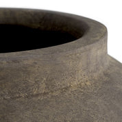 Jarrón Moon Jar acabado topo M