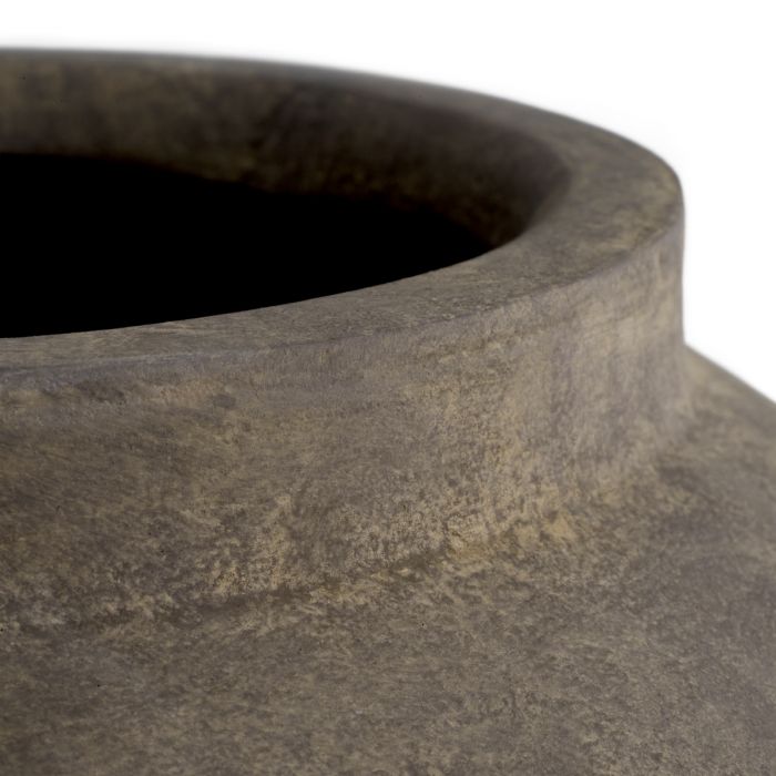 Jarrón Moon Jar acabado topo M