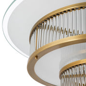 Ceiling Lamp Frederic antique brass finish