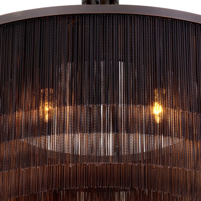 Chandelier Tissot L bronze highlight finish
