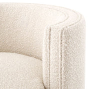 Swivel Chair Amanda bouclé cream