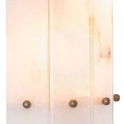 Wall Lamp Ruby antique brass finish alabaster