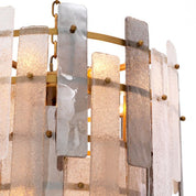 Chandelier Greyson antique brass finish