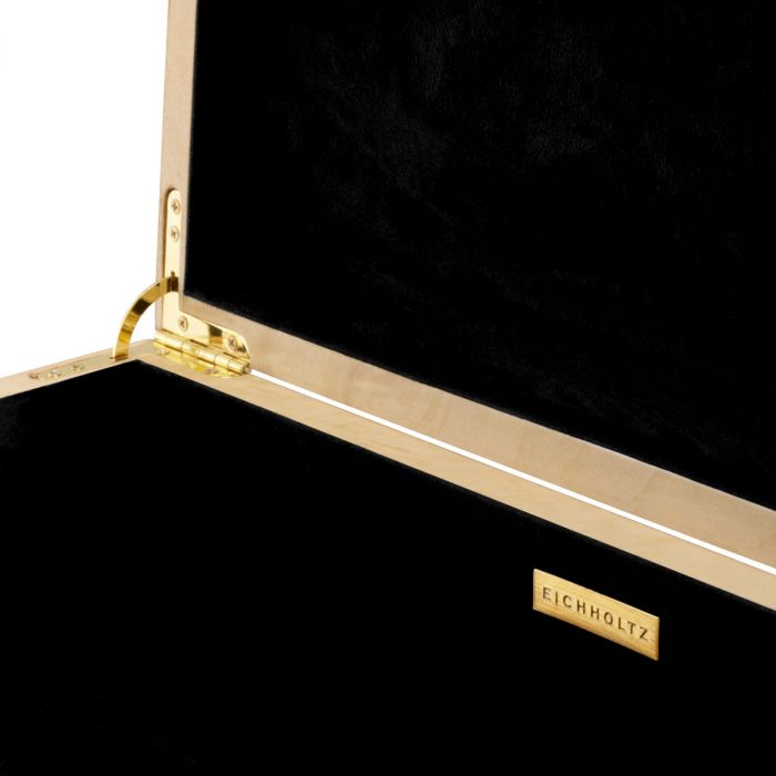 Caja Faro chapa de madera de mappa marrón claro