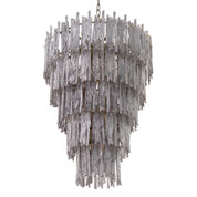Chandelier Saint Roch L light brushed brass finish