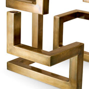 Candle Holder Skyline vintage brass finish