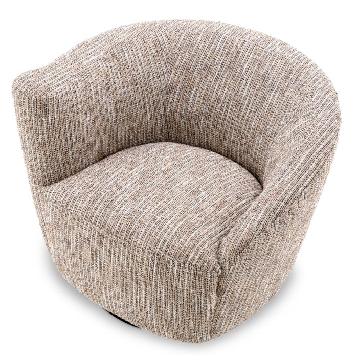 Swivel Chair Colin left mademoiselle beige
