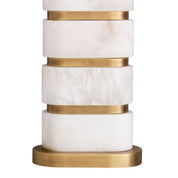 Table Lamp Newall alabaster incl shade
