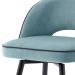 Bar Stool Cliff savona blue velvet set of 2