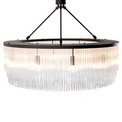 Chandelier Hector L bronze highlight finish