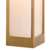 Outdoor Lamp Riserva XL antique brass finish