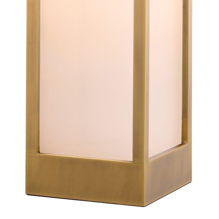 Outdoor Lamp Riserva XL antique brass finish