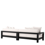 Outdoor Sofa Cap-Antibes black sunbrella canvas