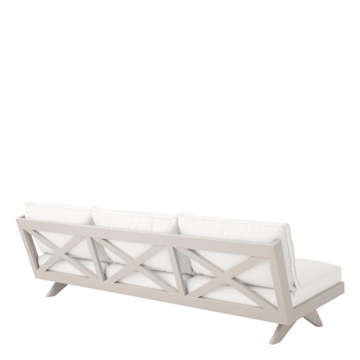 Outdoor Sofa Lomax sand sunbrella canvas