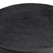 Side Table Osias burnt suar wood