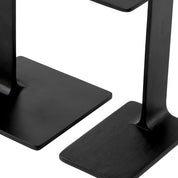 Side Table Smart black finish set of 2