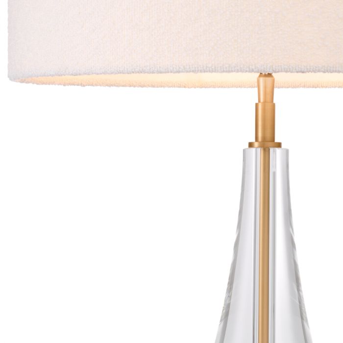 Table Lamp Stilla antique brass finish incl shade