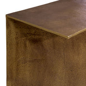 Console Table San Vito vintage brass finish