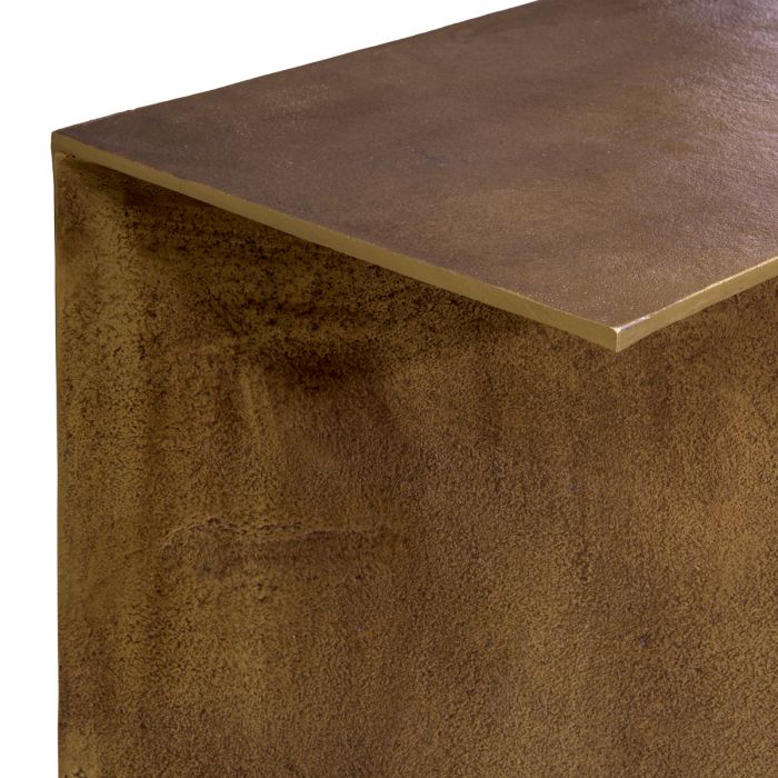 Console Table San Vito vintage brass finish