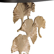 Aplique Regina acabado dorado incl. pantalla bronce