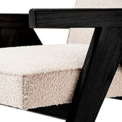 Chair Greta bouclé cream