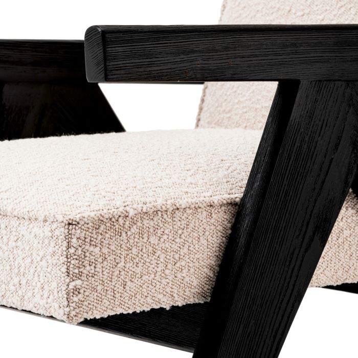 Chair Greta bouclé cream