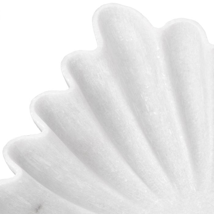 Cuenco Jackson cuadrado mármol blanco